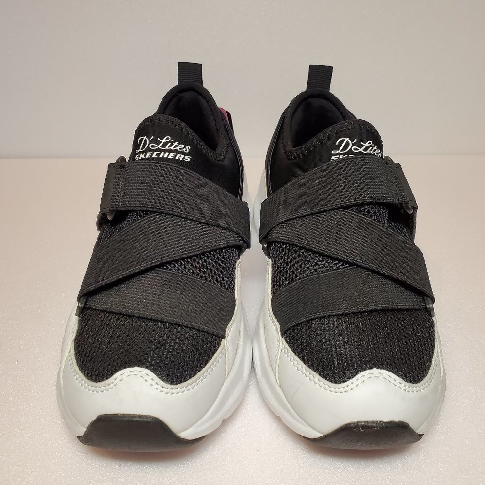 SKECHERS D'LITES 88888177-BKW Size 5
